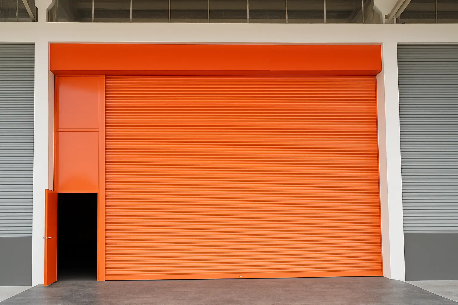 Heavy-Duty Steel Roller Shutters